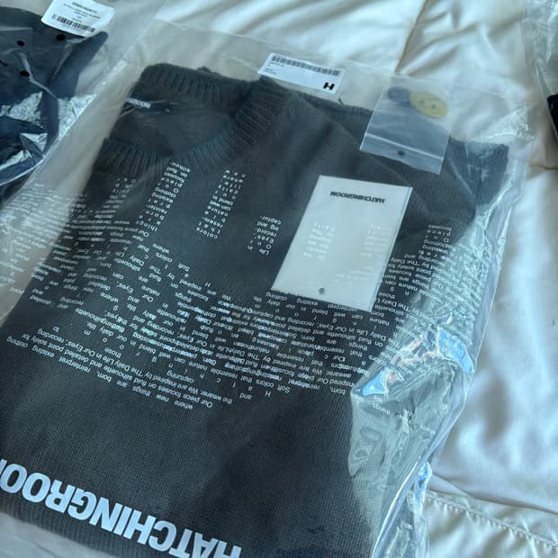 해칭룸 스타 니트 