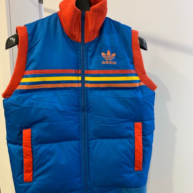 레어)아디다스 오리지널 구스 패딩 올드스쿨 S