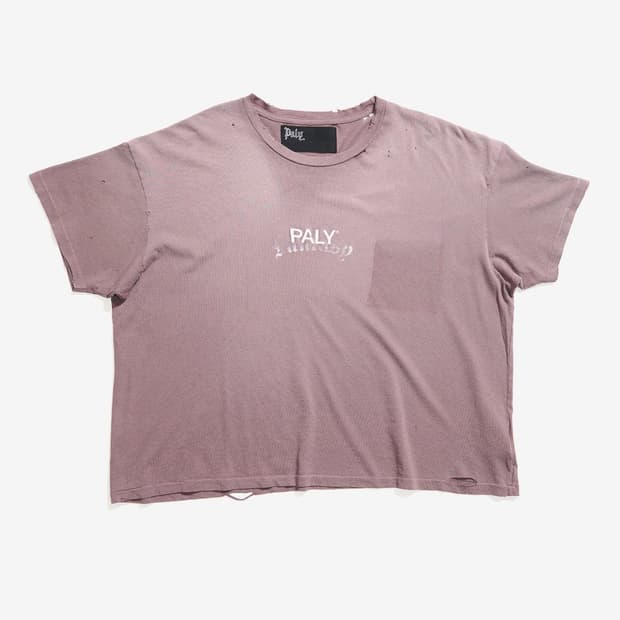 새상품) Paly 팔리할리우드 코어 로고티 L