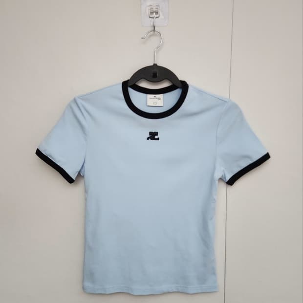 [courreges 꾸레쥬] 85 44 여 반팔 티셔츠