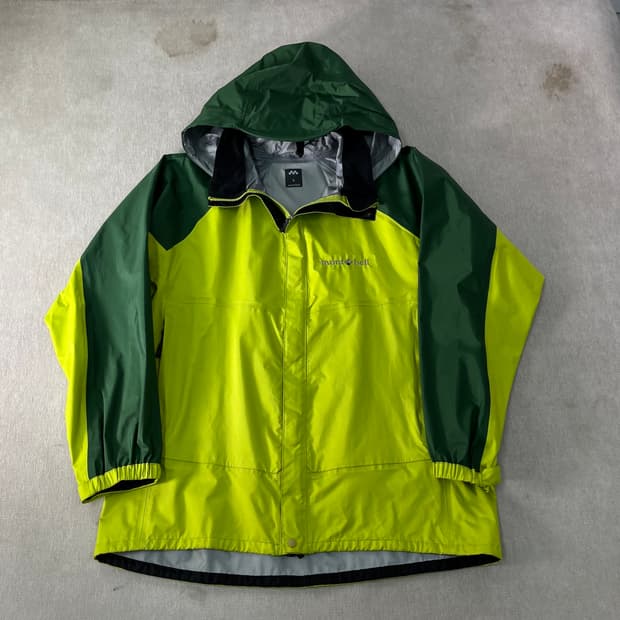 100 몽벨 마운틴 썬더패스 바람막이 자켓 