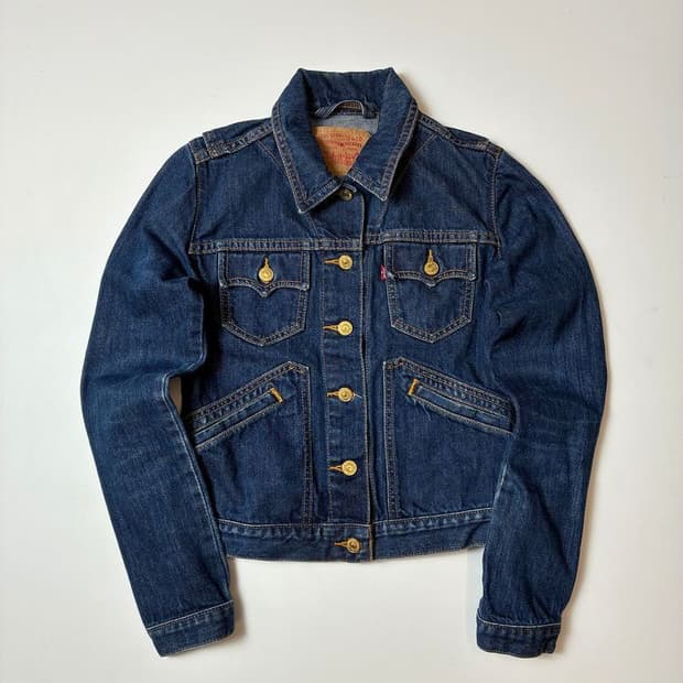 리바이스00's made in Mexico 데님 트러커 자켓 PN8545