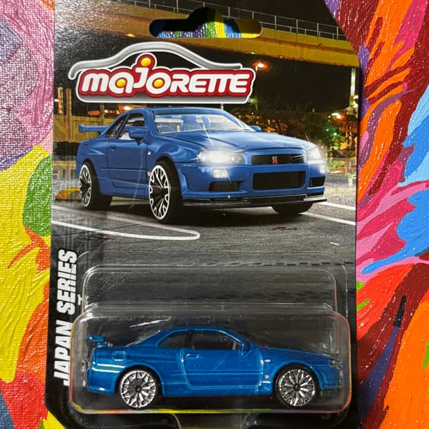 미개봉) 닛산 스카이라인 gtr 다이캐스트 마조렛 인테리어 소품