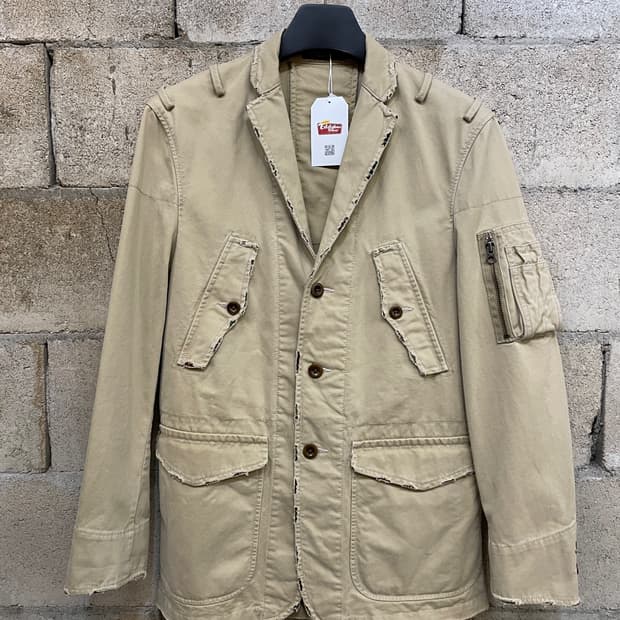 폴로 랄프로렌 데미지 블레이저 자켓