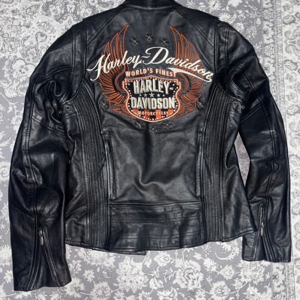 Harley davidson leather jacket 