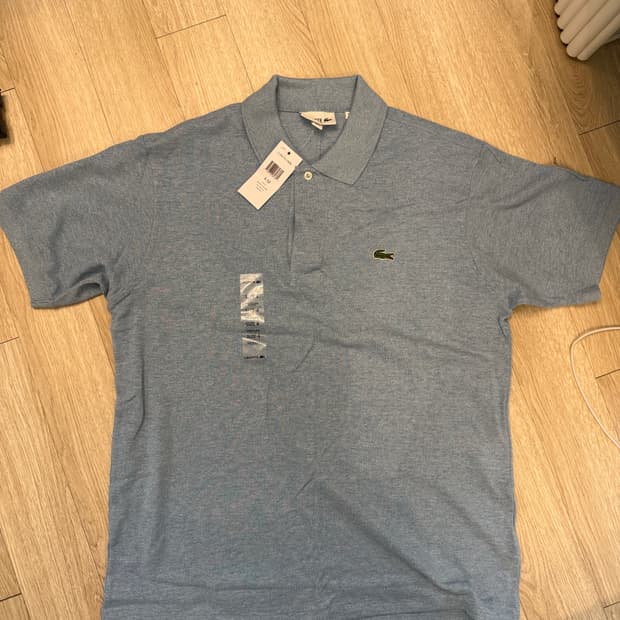 라코스테 클래식핏 폴로 티셔츠 블루 4-M사이즈