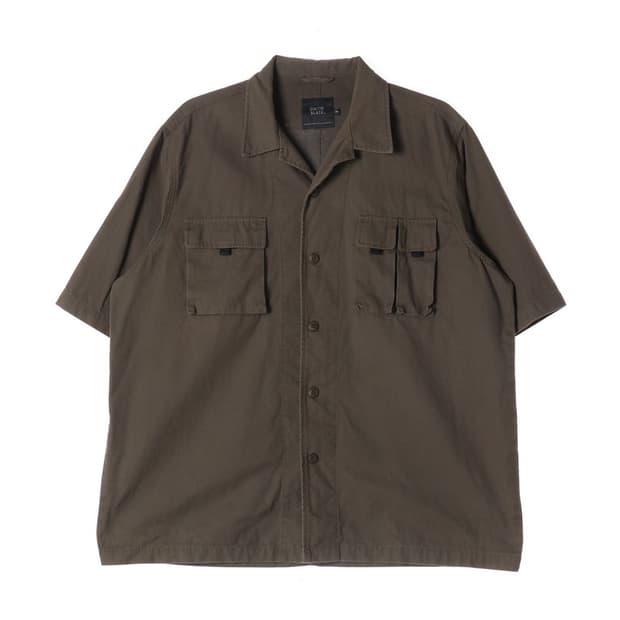 디미트리블랙 코튼 포켓 워크 반팔 셔츠 3