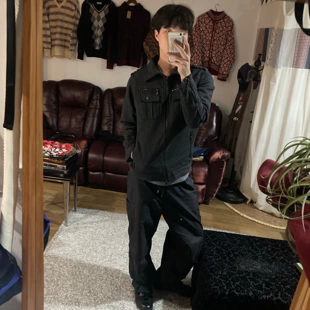 00’s JPN vtg 울블렌드 자켓