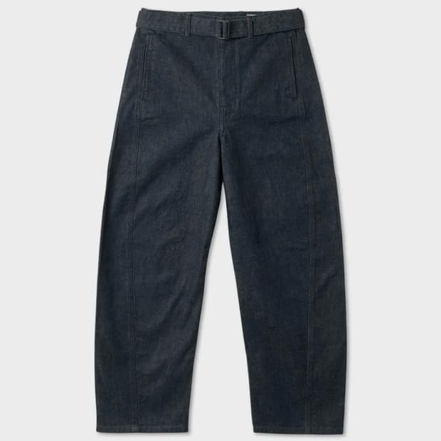 르메르 24fw 트위스티드 벨티드 데님 팬츠 인디고 / L