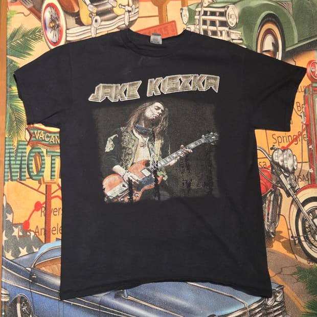 제이크 키스카 록밴드 티셔츠