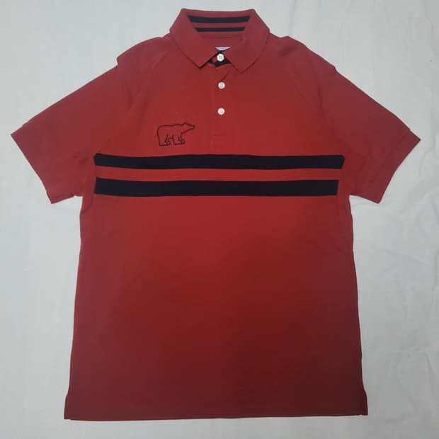 골든베어 남성용 반팔 골프웨어 카라티 사이즈(M)