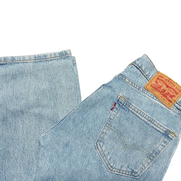 (새상품) 리바이스 505 연청 데님 청바지 28x32