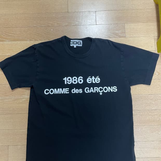 꼼데가르송 1986 반팔티