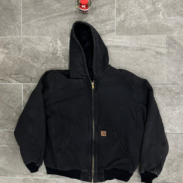 (XL) 칼하트 덕 액티브 후드자켓 J130 BLK 블랙