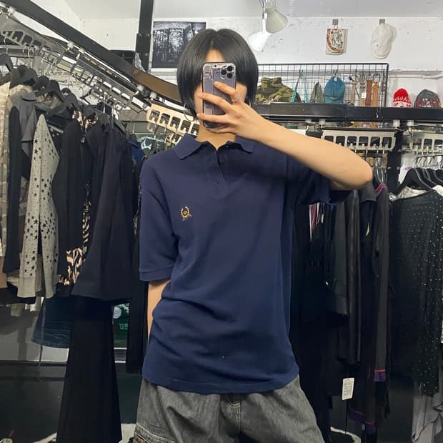 Christian Dior Monsieur 월계관 자수 반팔티셔츠