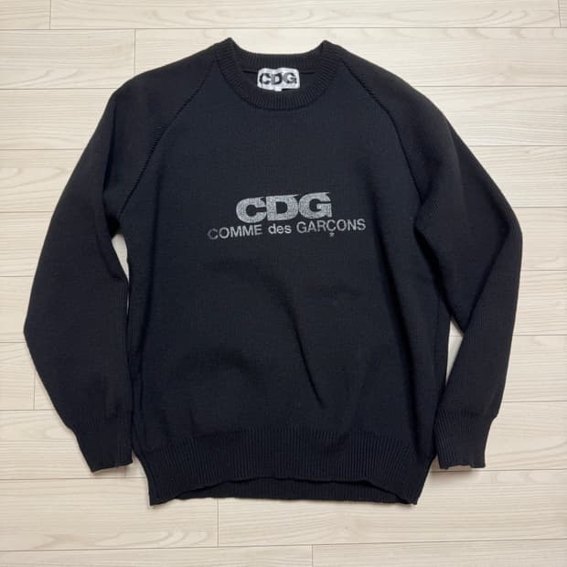 꼼데가르송 CDG 니트 풀오버 XL