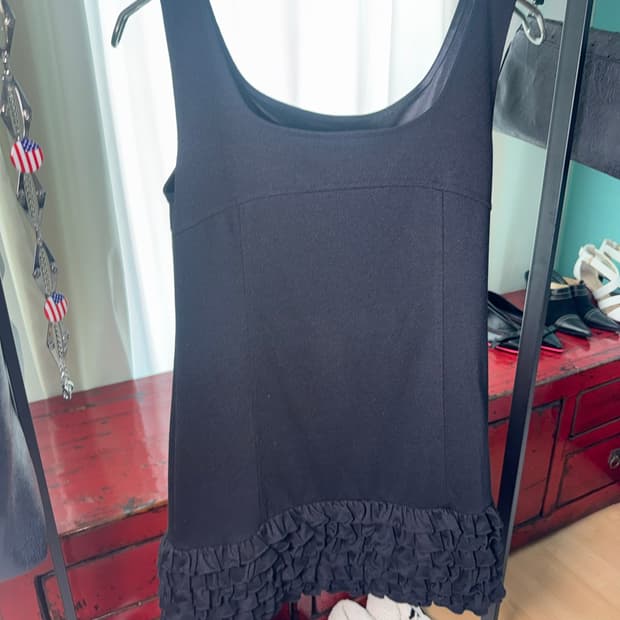 Tiered Ruffle Layered Mini Dress