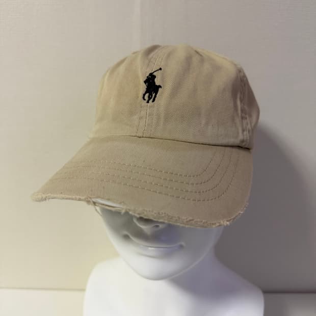 폴로 랄프로렌 빈티지 베이지 볼캡