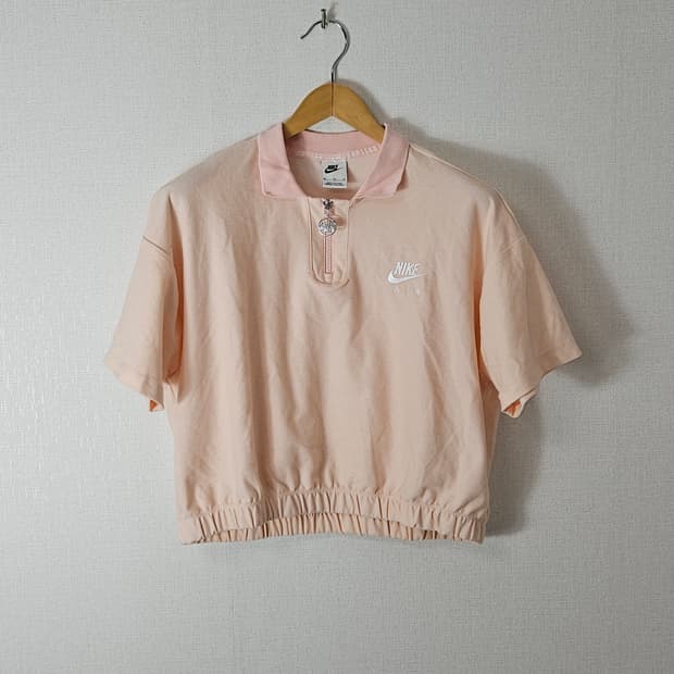 나이키 우먼스 스포츠웨어 크롭 반팔 카라티 폴로 피케 XL