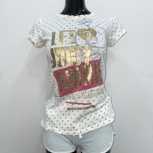 Juicy Couture Polka Dot T-Shirt