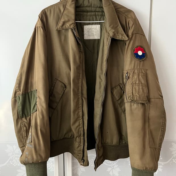 19070s 빈티지 미군 봄버자켓