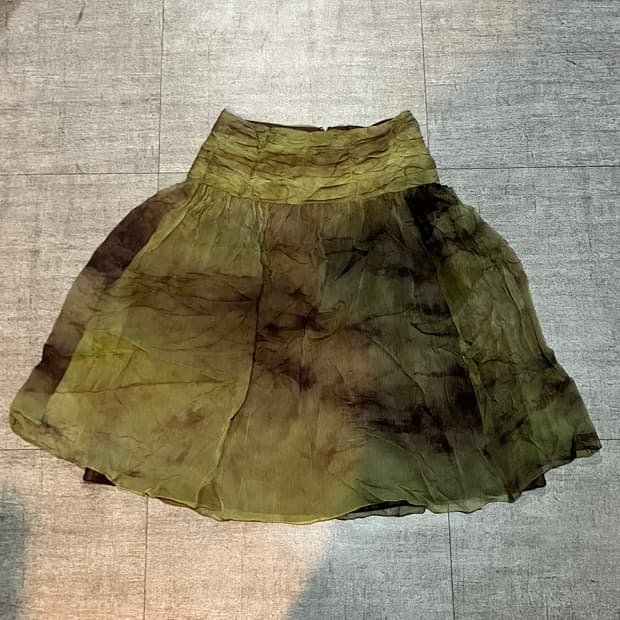 일본빈티지 Marlenedam 핀터깔 히메갸루 페어리 보헤미안스커트