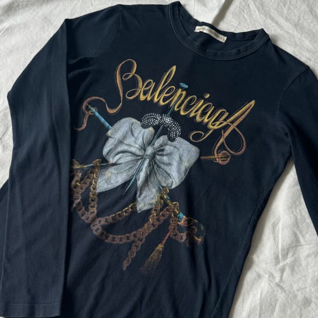 Balenciaga long-sleeved T-shirt
