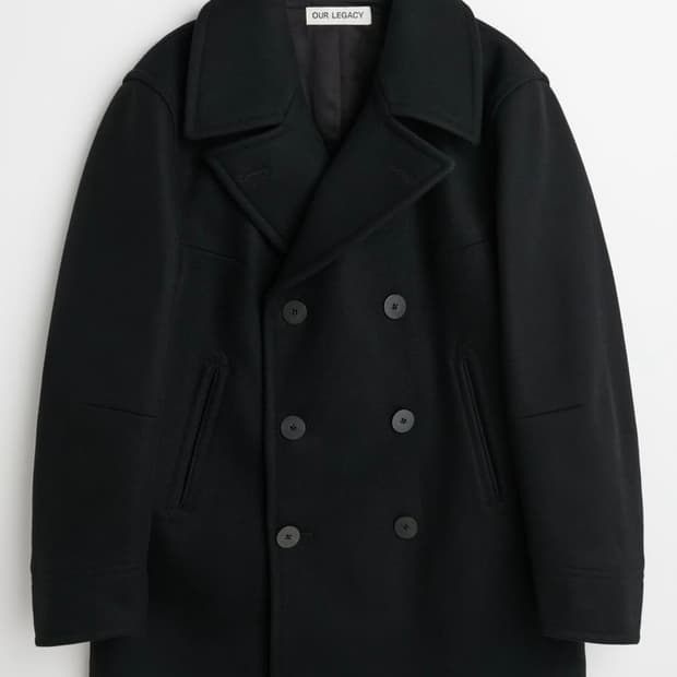 아워레가시 멜튼 울 피코트 46