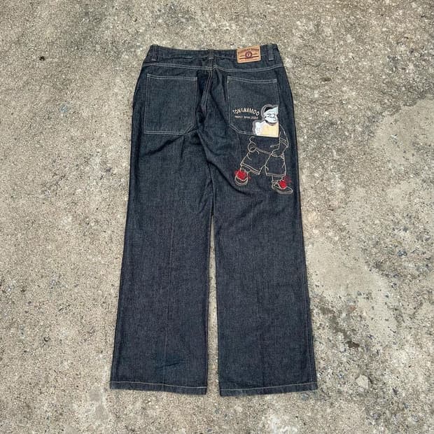 Vintage denim pants
