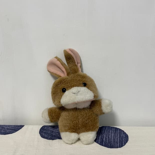 토끼 탈 쓴 곰 인형