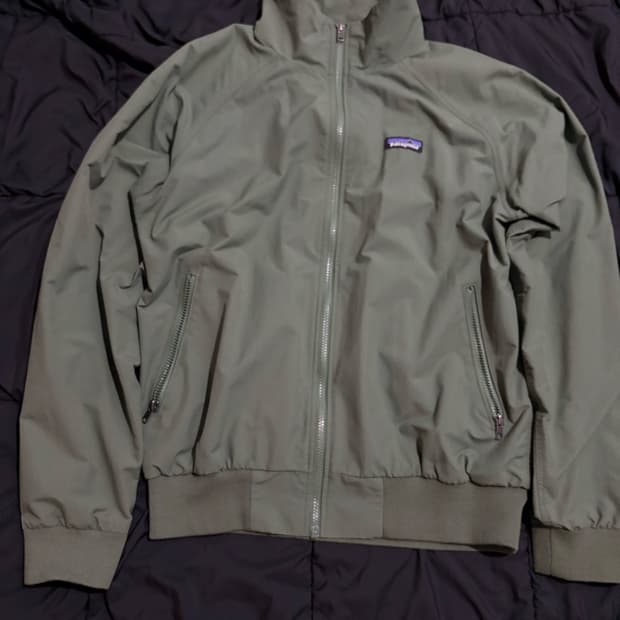파타고니아 배기스 자켓 M 그린