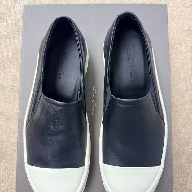 (미사용) 릭오웬스 보트 스니커즈 39