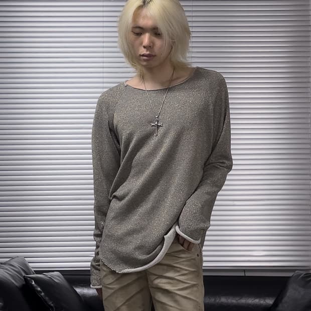 {L.G.B} Metallic Raglan Long Sleeve 