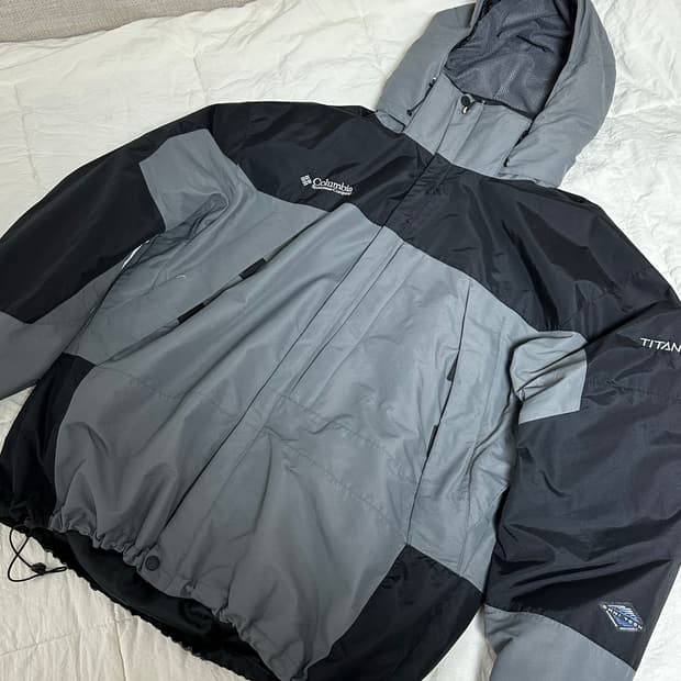 00s 올드  컬럼비아 콜롬비아 티타늄  바람막이  XL