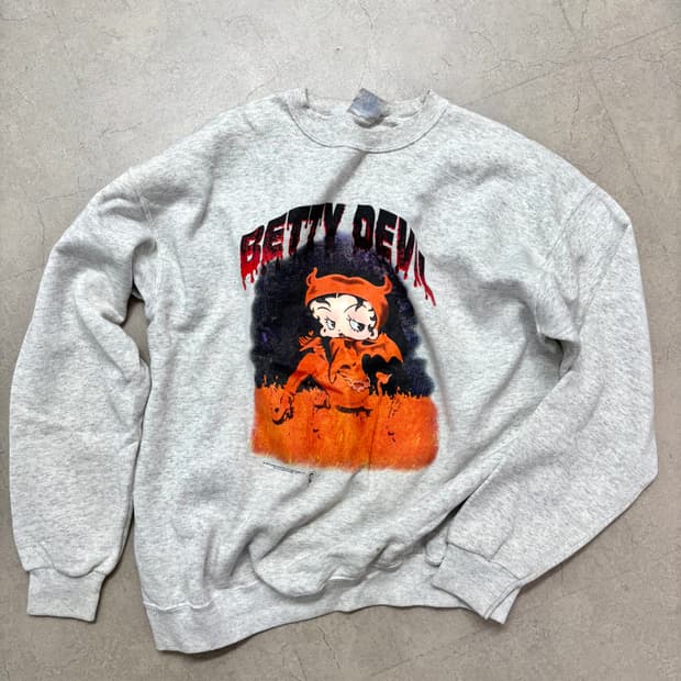 90s 베티붑 스웻셔츠