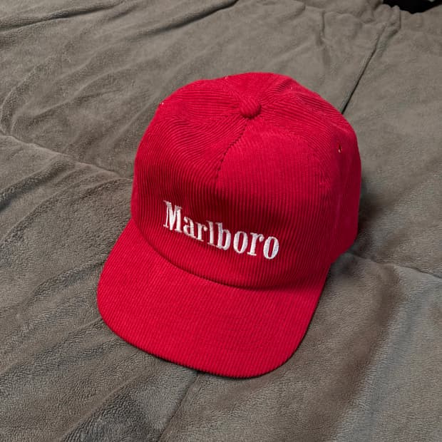 80's Marlboro 코듀로이 캡