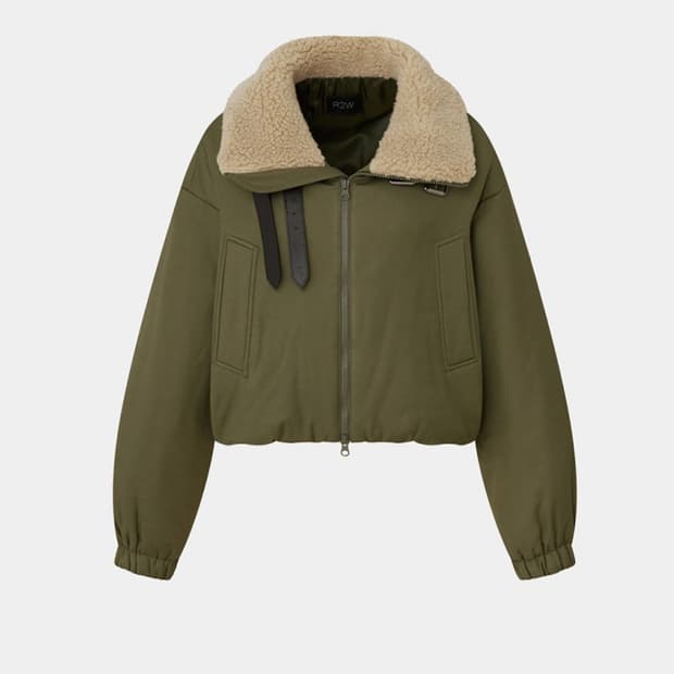 R2W 킹슬리 레더 버클 자켓 점퍼 블루종