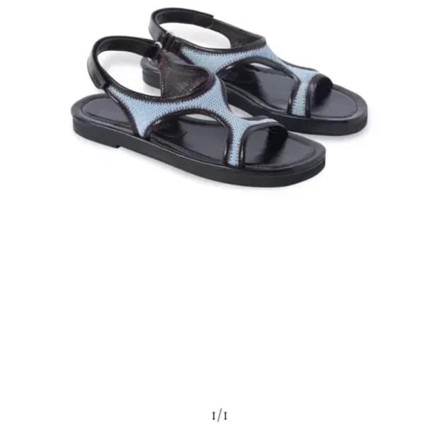 코스모스 매쉬 스트랩 샌들 230