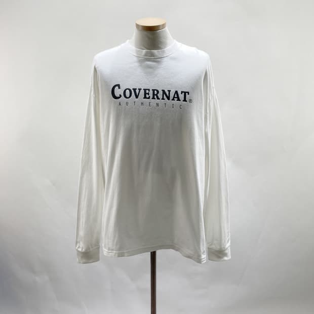 커버낫 남성 라운드넥긴팔티셔츠 100 