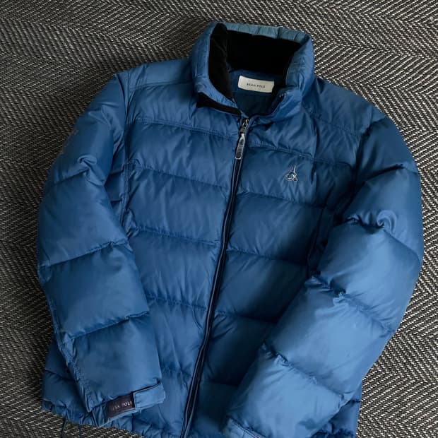 빈폴 미니멀 다운 푸퍼 숏패딩y 2856