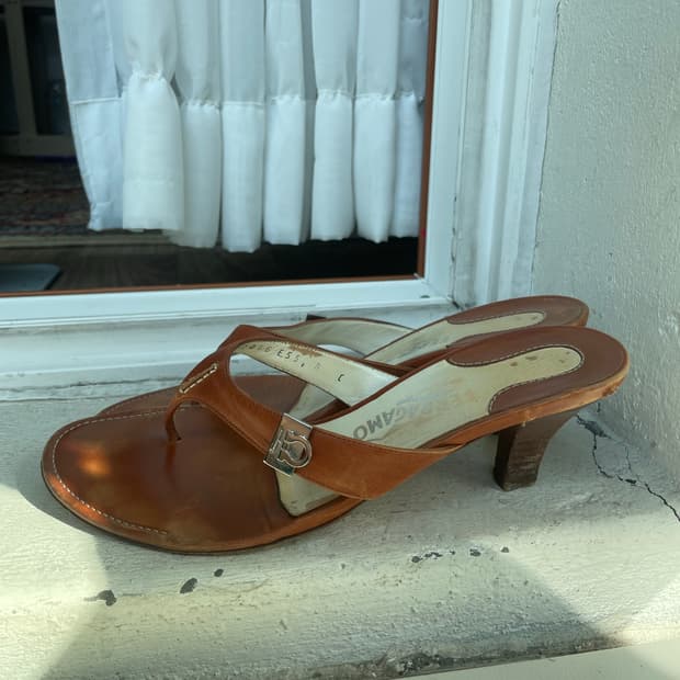Ferragamo Kitten Heels