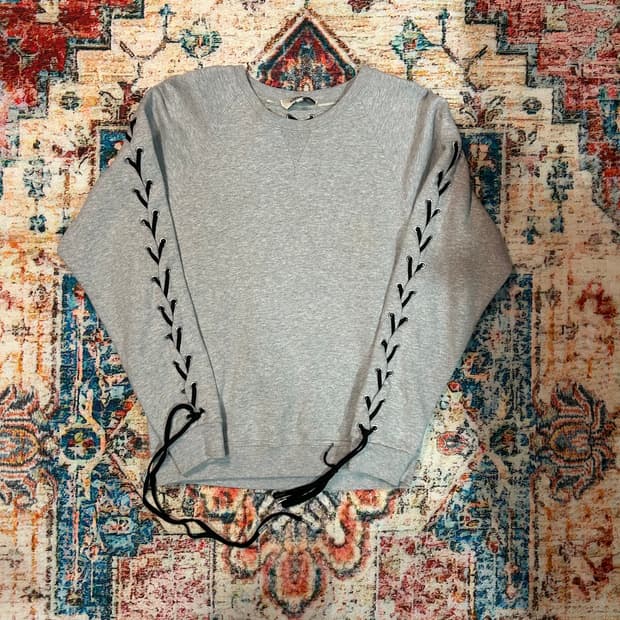 [M] 90s 장 폴 고티에 백 레이스 스웻셔츠 맨투맨