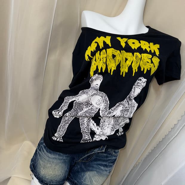 M  JC DC New York Buddies 반팔 티셔츠