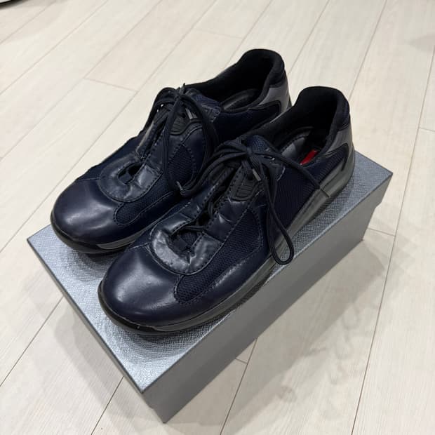 [UK9] 90‘s 빈티지 프라다 아메리카컵 네이비