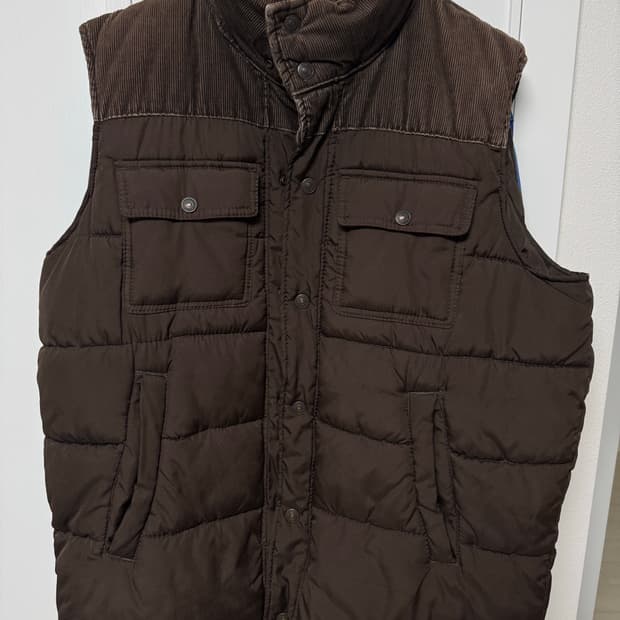 00s Gap 코듀로이 패딩 베스트