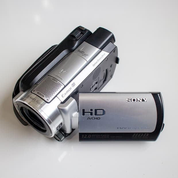 Sony HDR XR500V / 빈티지 디지털 캠코더