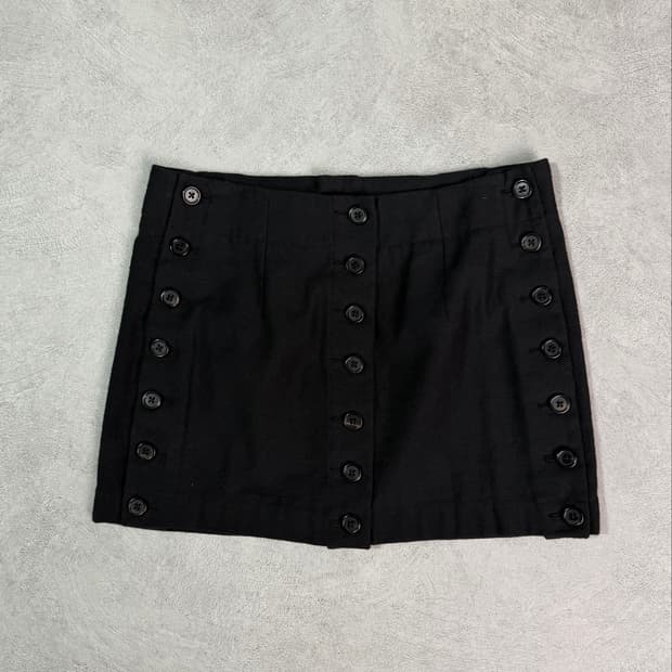 Ann Demeulemeester Button Detail Skirt