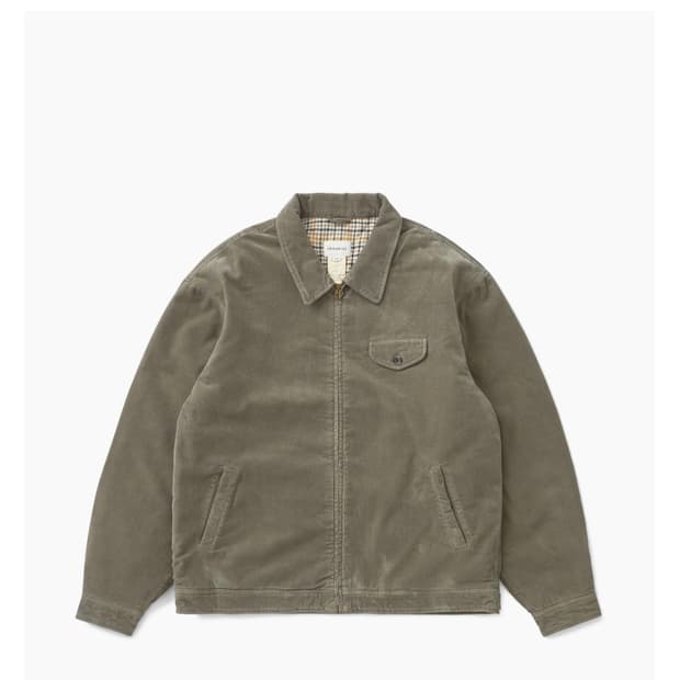 카키스 코듀로이 스윙자켓 M