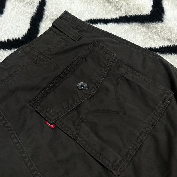 [34]리바이스 와이드 카고 팬츠/브라운