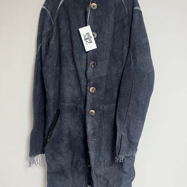 zam barrett herringbone heavy coat